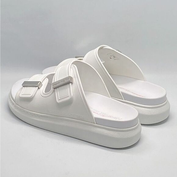 Alexander McQueen Two-Band Rubber Slides size 40 - Picture 11 of 16